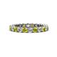 1 - Tiffany 2.80 mm Yellow and White Diamond Eternity Band 