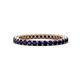 1 - Tiffany 2.00 mm Blue Sapphire Eternity Band 