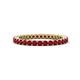 1 - Tiffany 2.00 mm Ruby Eternity Band 