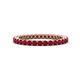 1 - Tiffany 2.00 mm Ruby Eternity Band 