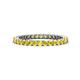 1 - Tiffany 2.00 mm Yellow Sapphire Eternity Band 