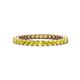 1 - Tiffany 2.00 mm Yellow Sapphire Eternity Band 
