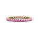 1 - Tiffany 2.00 mm Pink Sapphire Eternity Band 