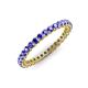 3 - Tiffany 2.00 mm Tanzanite Eternity Band 