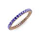3 - Tiffany 2.00 mm Tanzanite Eternity Band 
