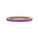 1 - Tiffany 2.00 mm Amethyst Eternity Band 