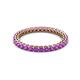 2 - Tiffany 2.00 mm Amethyst Eternity Band 
