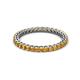 2 - Tiffany 2.00 mm Citrine Eternity Band 