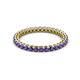 2 - Tiffany 2.00 mm Iolite Eternity Band 