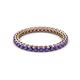 2 - Tiffany 2.00 mm Iolite Eternity Band 
