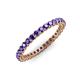 3 - Tiffany 2.00 mm Iolite Eternity Band 