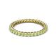 2 - Tiffany 2.00 mm Peridot Eternity Band 