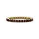 1 - Tiffany 2.00 mm Red Garnet Eternity Band 