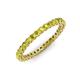3 - Tiffany 2.00 mm Yellow Diamond Eternity Band 