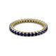 2 - Tiffany 2.00 mm Blue Sapphire Eternity Band 