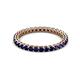 2 - Tiffany 2.00 mm Blue Sapphire Eternity Band 