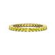 1 - Tiffany 2.00 mm Yellow Sapphire Eternity Band 