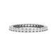 1 - Tiffany 2.00 mm White Sapphire Eternity Band 