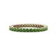 1 - Tiffany 2.00 mm Green Garnet Eternity Band 
