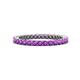 1 - Tiffany 2.00 mm Amethyst Eternity Band 