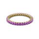 2 - Tiffany 2.00 mm Amethyst Eternity Band 