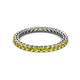 2 - Tiffany 2.00 mm Yellow Diamond Eternity Band 