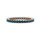 1 - Tiffany 2.00 mm Blue Diamond Eternity Band 