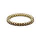 2 - Tiffany 2.00 mm Smoky Quartz Eternity Band 