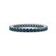 1 - Tiffany 2.00 mm Blue Diamond Eternity Band 