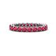 1 - Tiffany 2.80 mm Ruby Eternity Band 