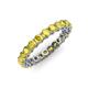 3 - Tiffany 2.80 mm Yellow Sapphire Eternity Band 
