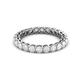 2 - Tiffany 2.80 mm White Sapphire Eternity Band 