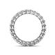 4 - Tiffany 2.80 mm White Sapphire Eternity Band 