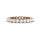 1 - Tiffany 2.80 mm White Sapphire Eternity Band 