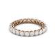 2 - Tiffany 2.80 mm White Sapphire Eternity Band 