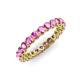3 - Tiffany 2.80 mm Pink Sapphire Eternity Band 