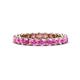 1 - Tiffany 2.80 mm Pink Sapphire Eternity Band 