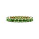 1 - Tiffany 2.80 mm Green Garnet Eternity Band 