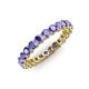 3 - Tiffany 2.80 mm Tanzanite Eternity Band 