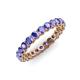 3 - Tiffany 2.80 mm Tanzanite Eternity Band 