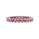 1 - Tiffany 2.80 mm Pink Tourmaline Eternity Band 