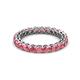 2 - Tiffany 2.80 mm Pink Tourmaline Eternity Band 