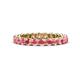 1 - Tiffany 2.80 mm Pink Tourmaline Eternity Band 