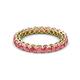 2 - Tiffany 2.80 mm Pink Tourmaline Eternity Band 