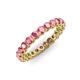 3 - Tiffany 2.80 mm Pink Tourmaline Eternity Band 