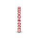 5 - Tiffany 2.80 mm Pink Tourmaline Eternity Band 