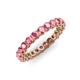 3 - Tiffany 2.80 mm Pink Tourmaline Eternity Band 