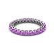 2 - Tiffany 2.80 mm Amethyst Eternity Band 