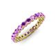 3 - Tiffany 2.80 mm Amethyst Eternity Band 