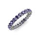 3 - Tiffany 2.80 mm Iolite Eternity Band 